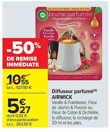 -50% DE REMISE IMMÉDIATE