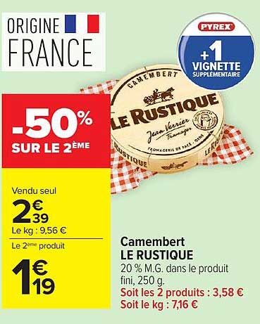 -50% SUR LE 2ÈME
