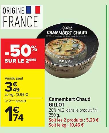 -50% SUR LE 2ÈME