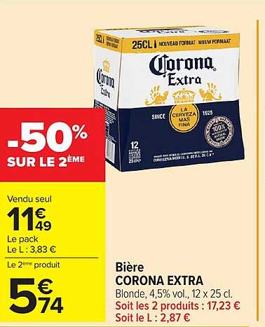 -50% SUR LE 2ÈME