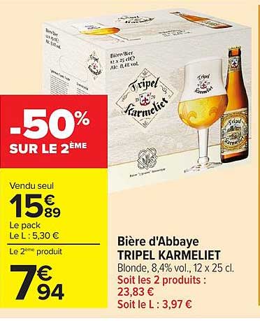 -50% SUR LE 2ème