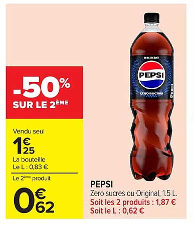 -50% SUR LE 2ÈME
