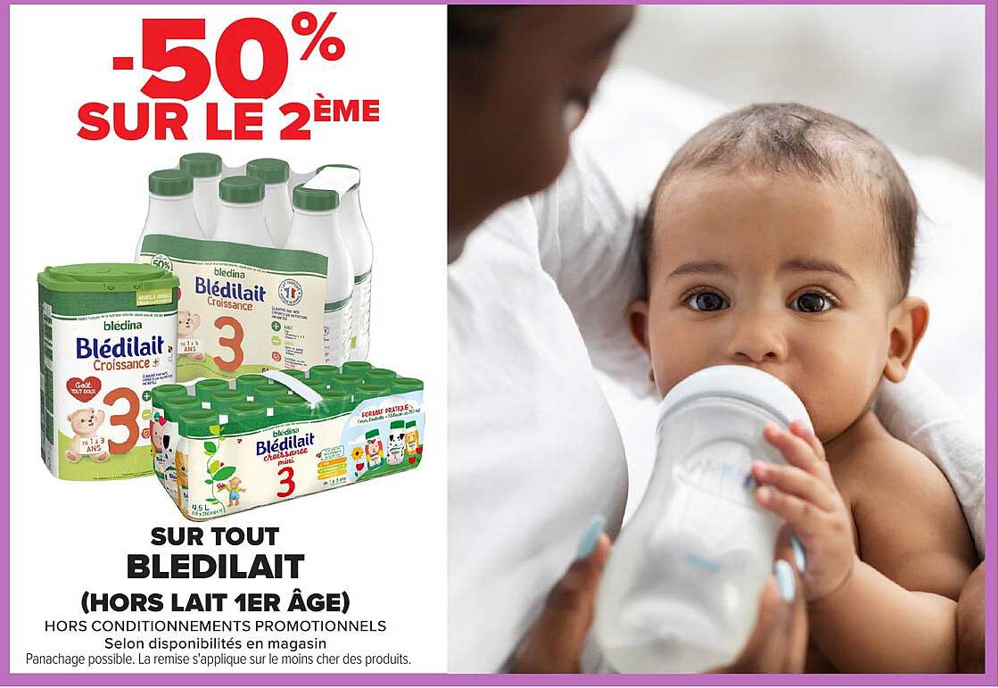 -50% SUR LE 2ÈME