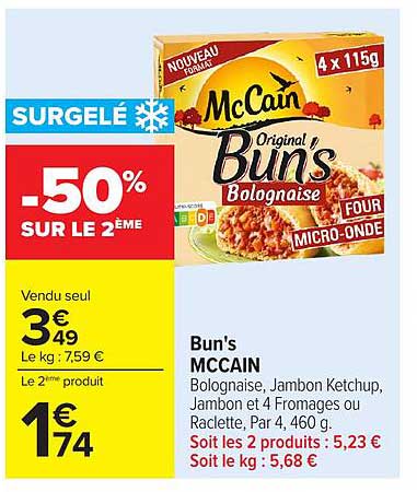 -50% SUR LE 2ÈME