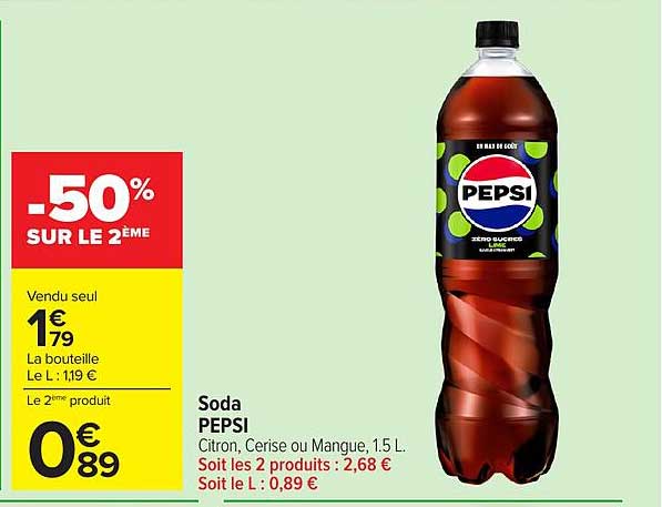 -50% SUR LE 2ÈME