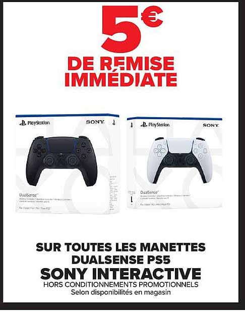 5€ DE REMISE IMMÉDIATE