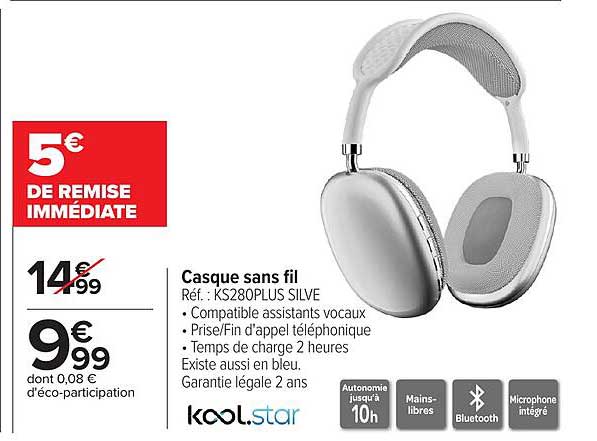 5€ DE REMISE IMMÉDIATE