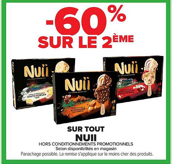 -60% SUR LE 2ÈME