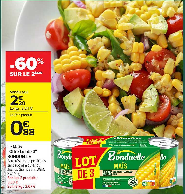 -60% SUR LE 2ÈME