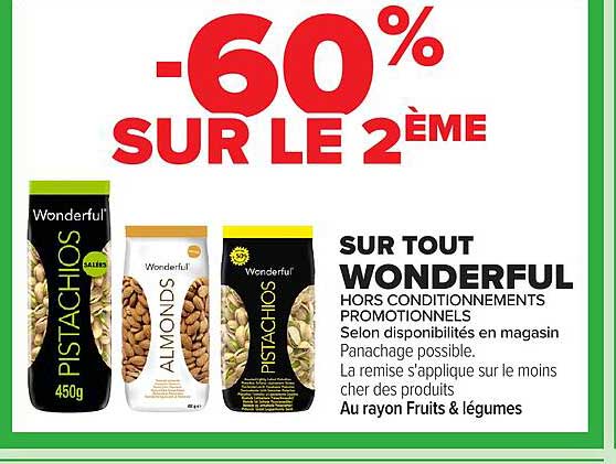 -60% SUR LE 2ÈME SUR TOUT WONDERFUL