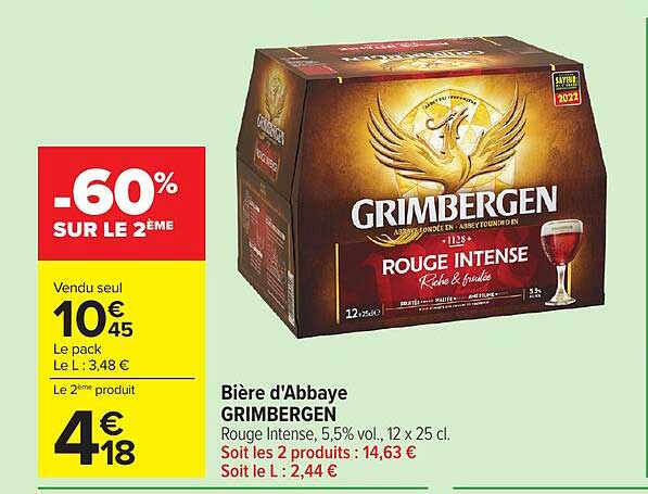 -60% SUR LE 2ÈME