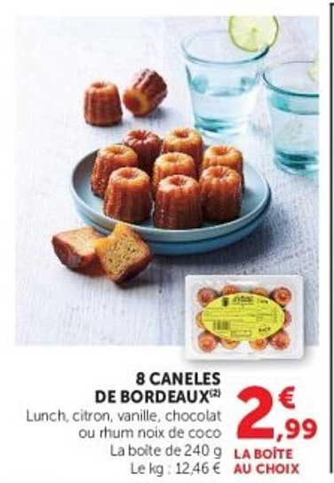 8 CANELES DE BORDEAUX*²