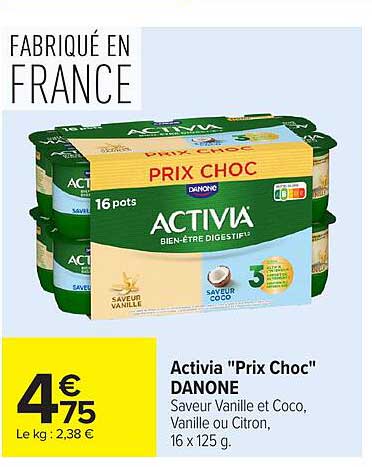 Activia "Prix Choc" DANONE