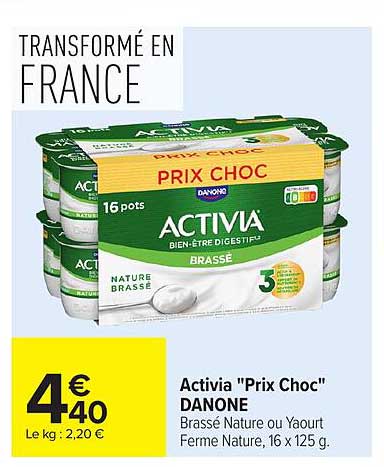 Activia "Prix Choc" DANONE