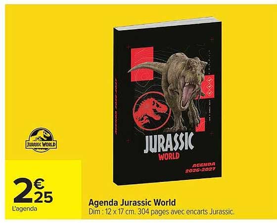 Agenda Jurassic World