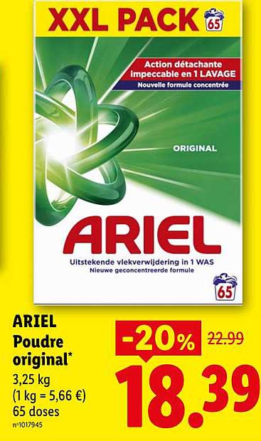 ARIEL Poudre original*