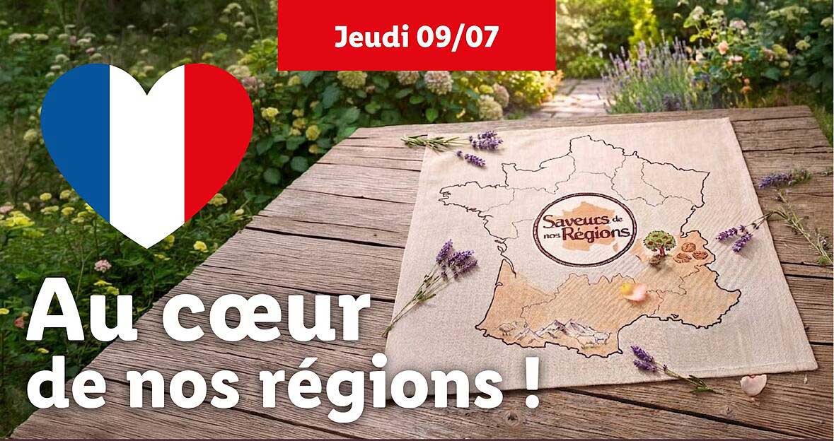 Au cœur de nos régions !