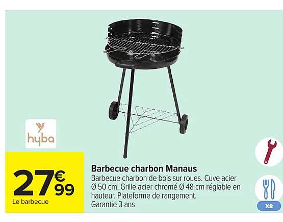 Barbecue charbon Manaus