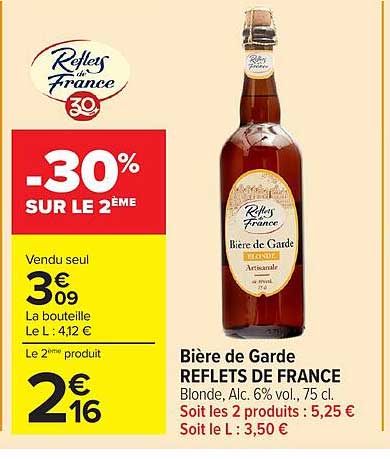 Bière de Garde REFLETS DE FRANCE