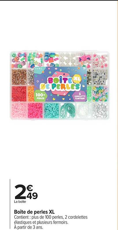 Boîte de perles XL