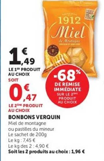 BONBONS VERQUIN