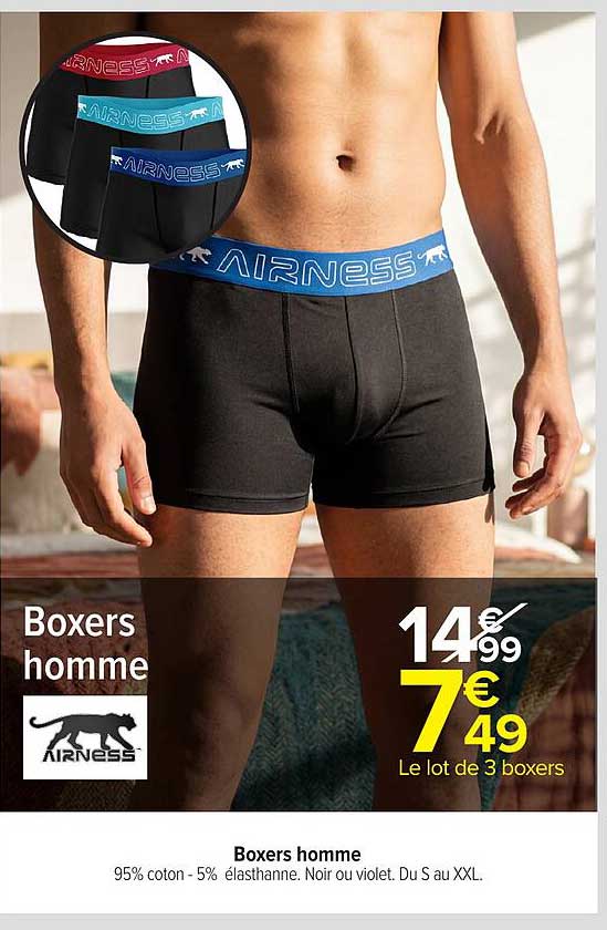 Boxers homme