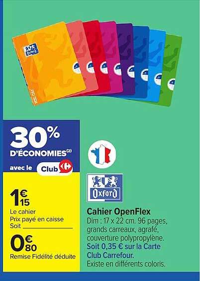 Cahier OpenFlex