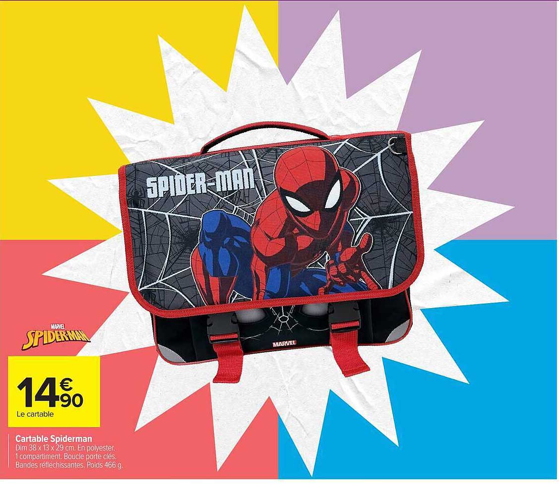 Cartable Spiderman