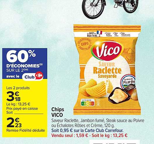 Chips VICO Saveur Raclette