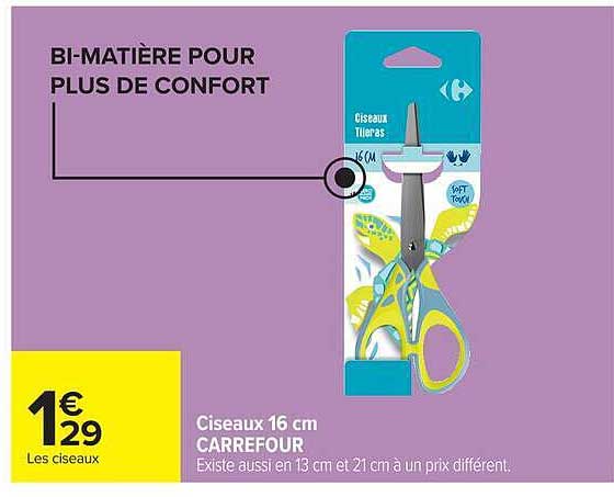 Ciseaux 16 cm CARREFOUR