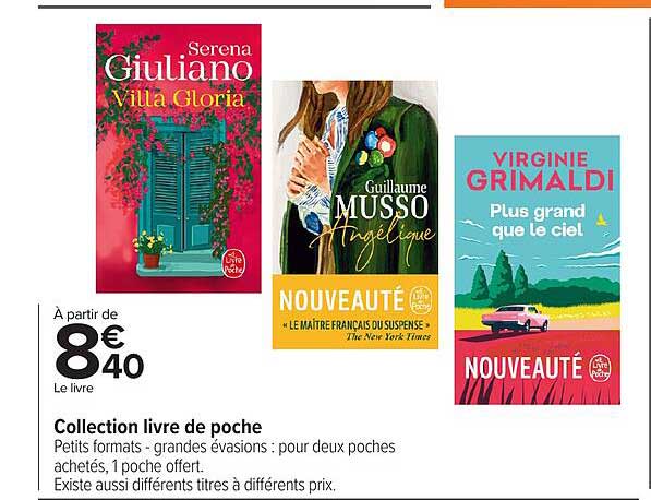 Collection livre de poche