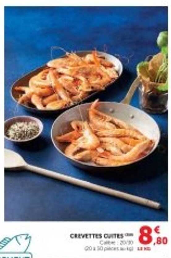 CREVETTES CUITES