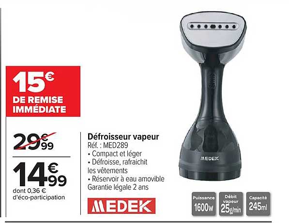 Défroisseur vapeur
