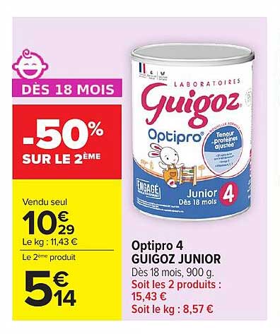 DÈS 18 MOIS