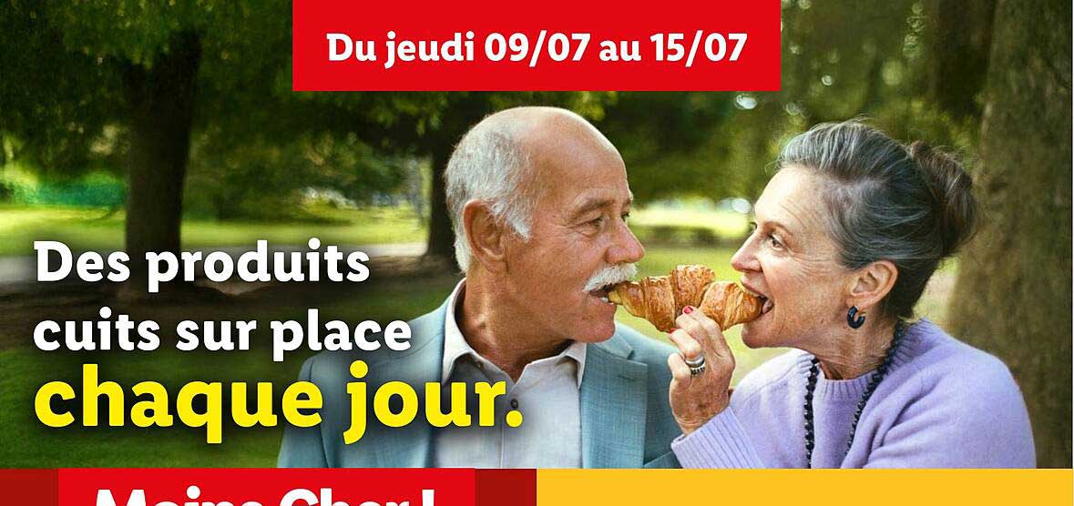 Des produits cuits sur place chaque jour.