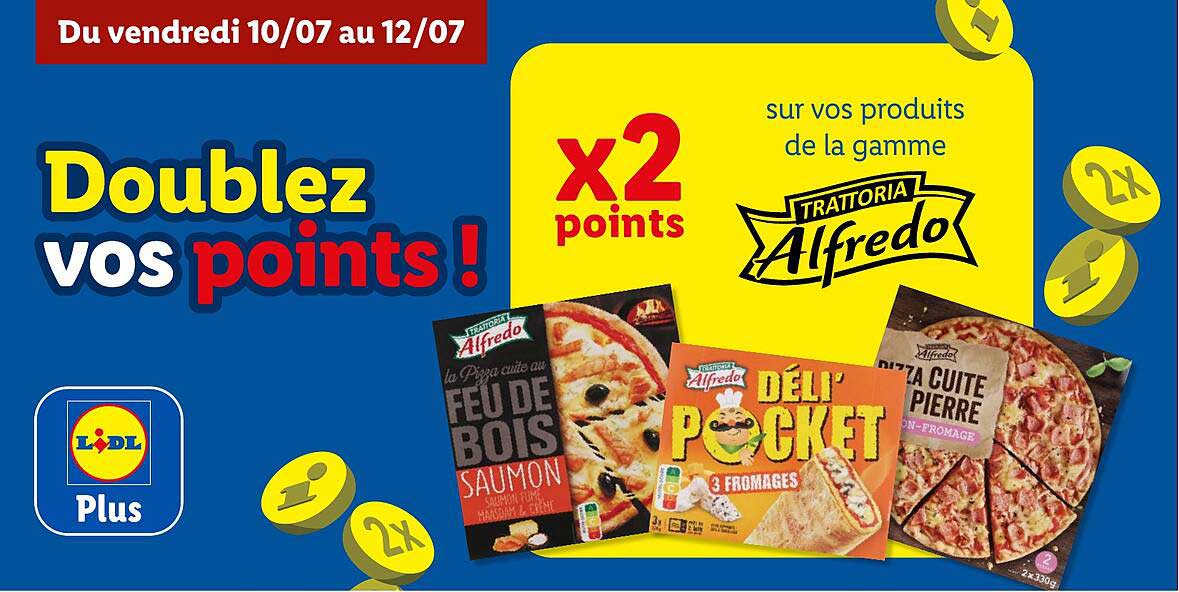 Doublez vos points !