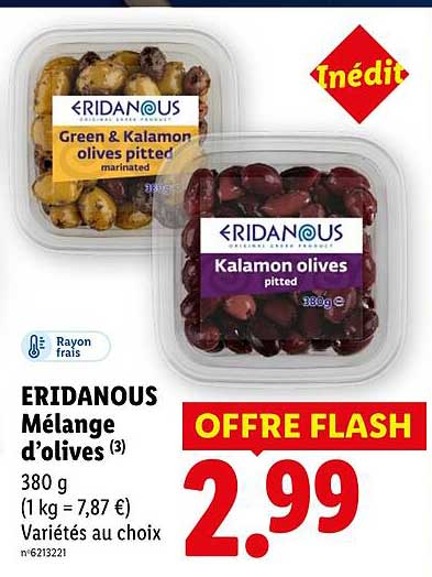 ERIDANOUS Mélange d'olives (3)