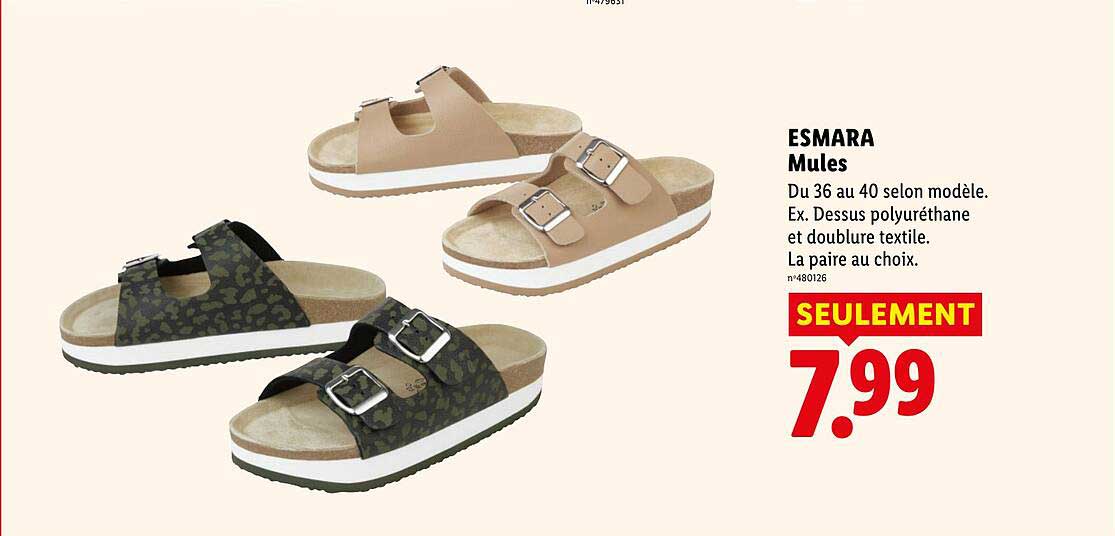 ESMARA Mules