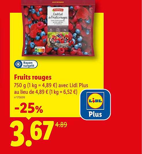Fruits rouges