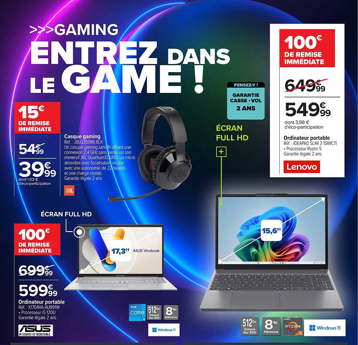 >>>GAMING ENTREZ DANS LE GAME !