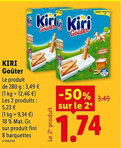 KIRI Goûter