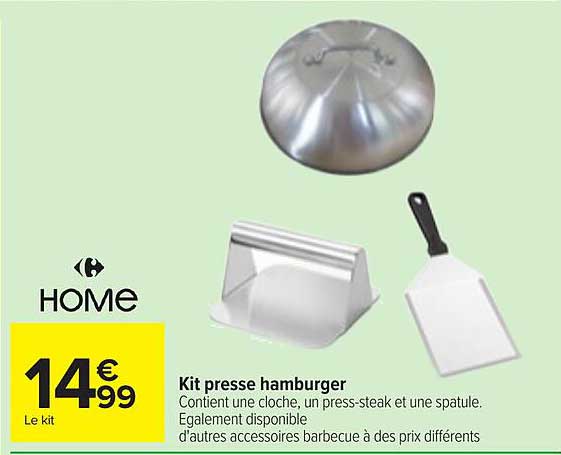 Kit presse hamburger