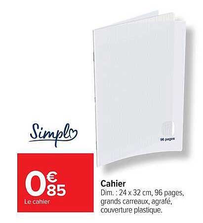 Le cahier