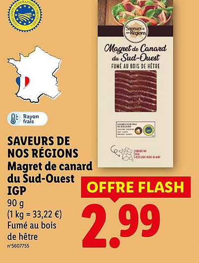 MAGRET DE CANARD DU SUD-OUEST IGP