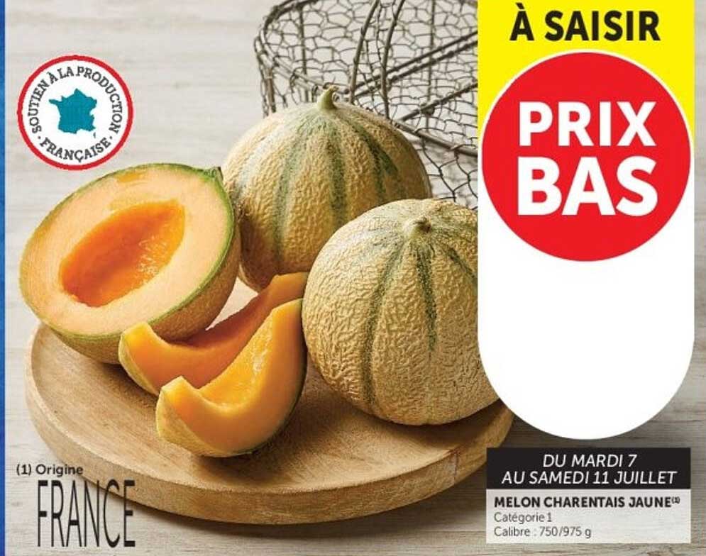 MELON CHARENTAIS JAUNE®