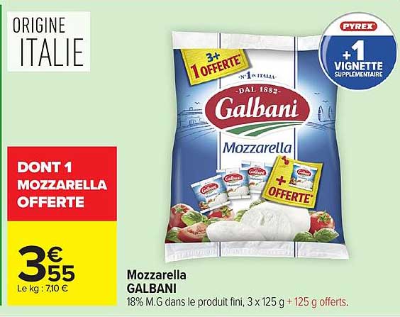 Mozzarella GALBANI