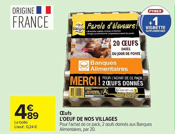 Œufs L'ŒUF DE NOS VILLAGES