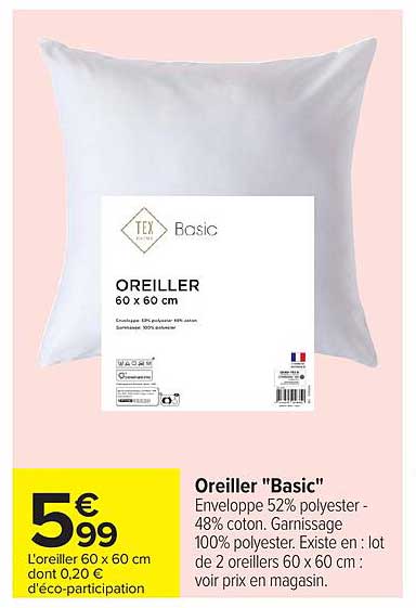 Oreiller "Basic"