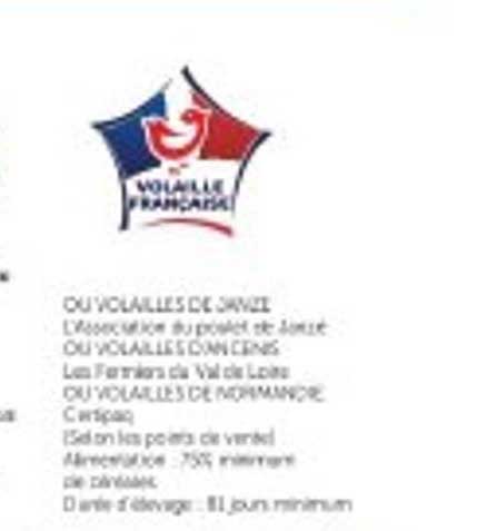 OU VOLAILLES DE SAVOIE