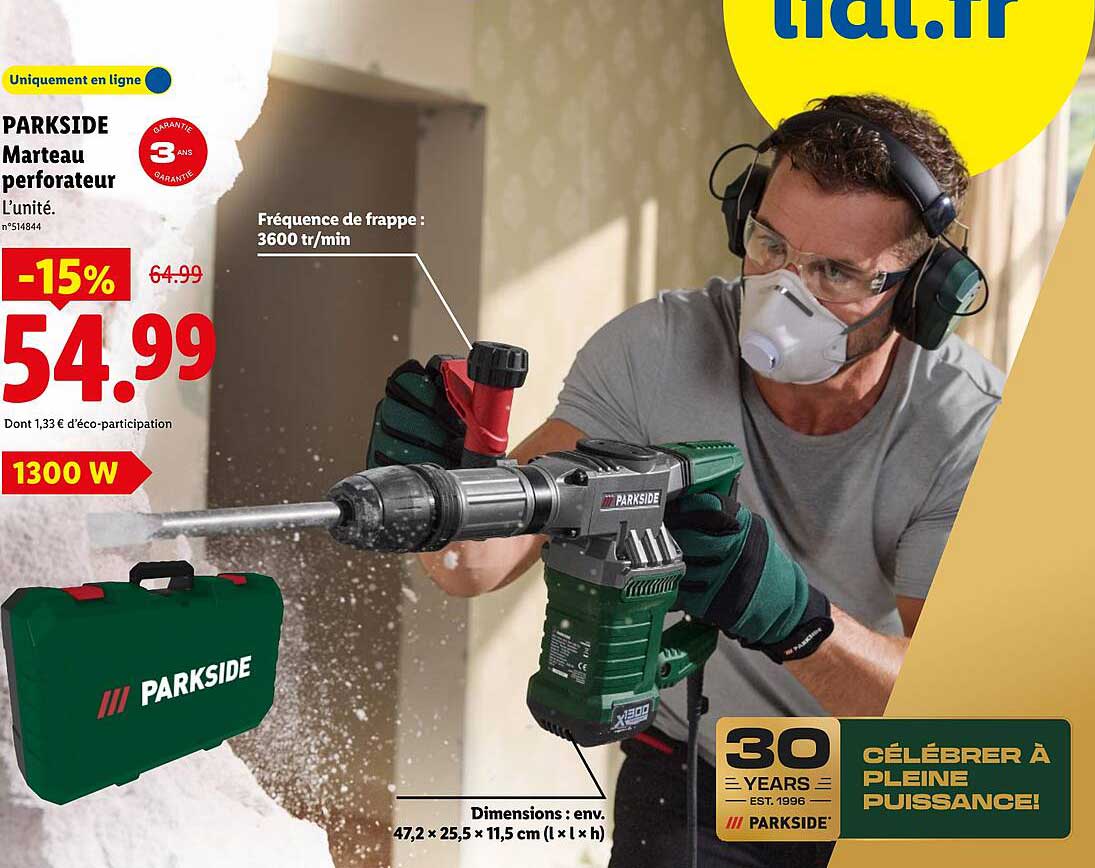 PARKSIDE Marteau perforateur